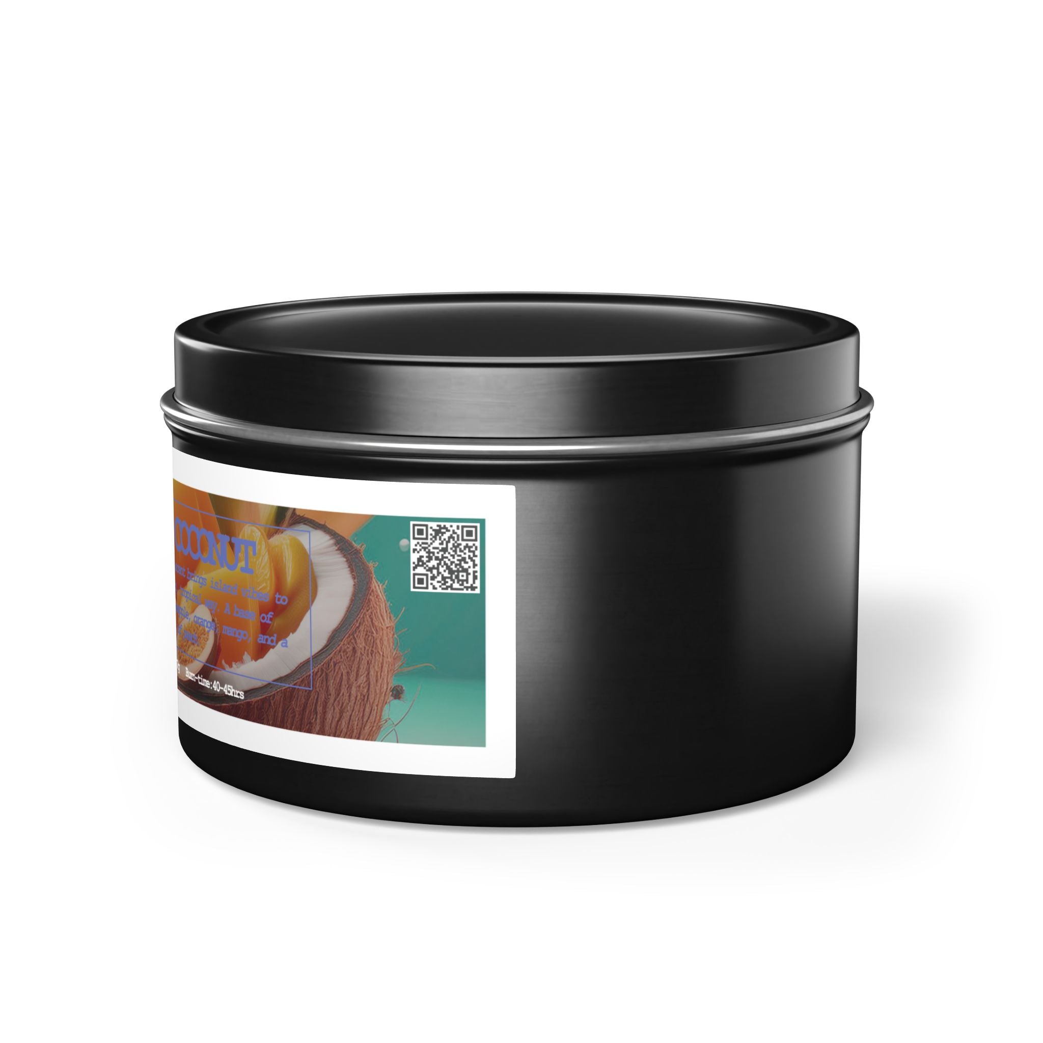 Mango Coconut - Tin Candle - 8oz - 3 colors