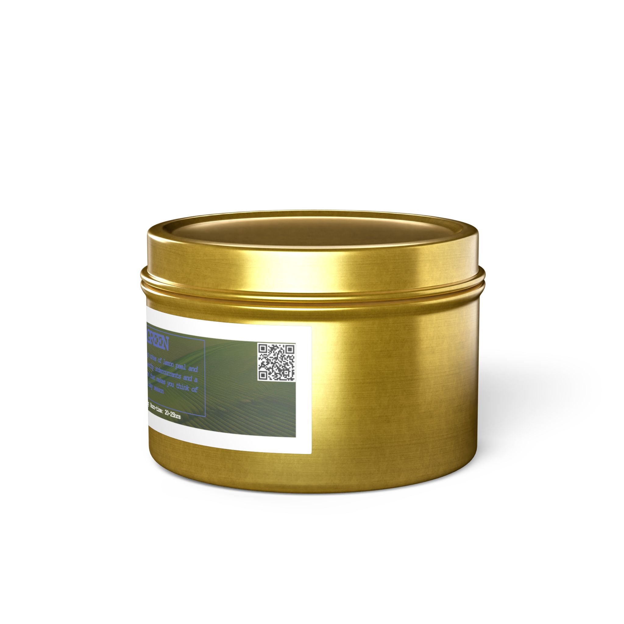 Evergreen - Tin Candle - 4oz - 3 colors