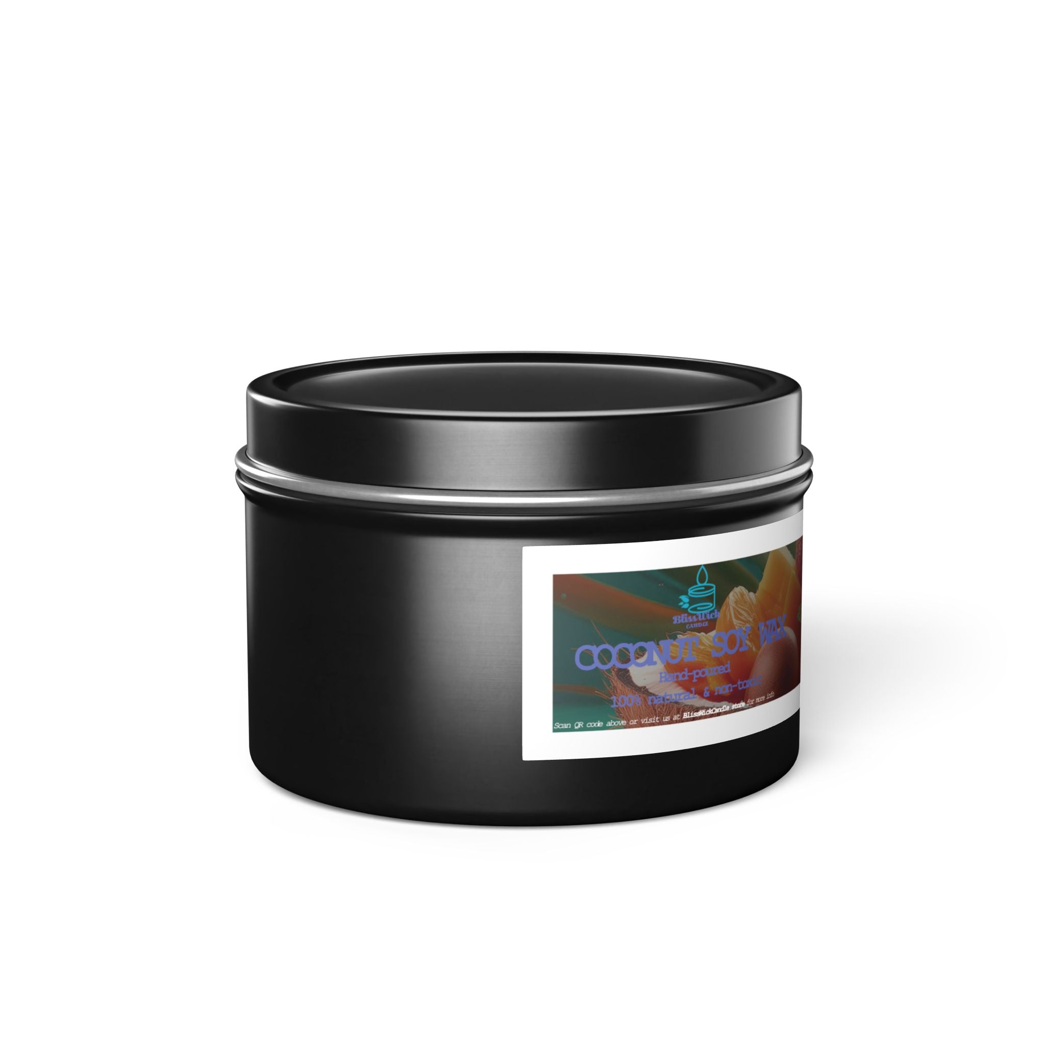 Mango Coconut - Tin Candle - 4oz - 3 colors