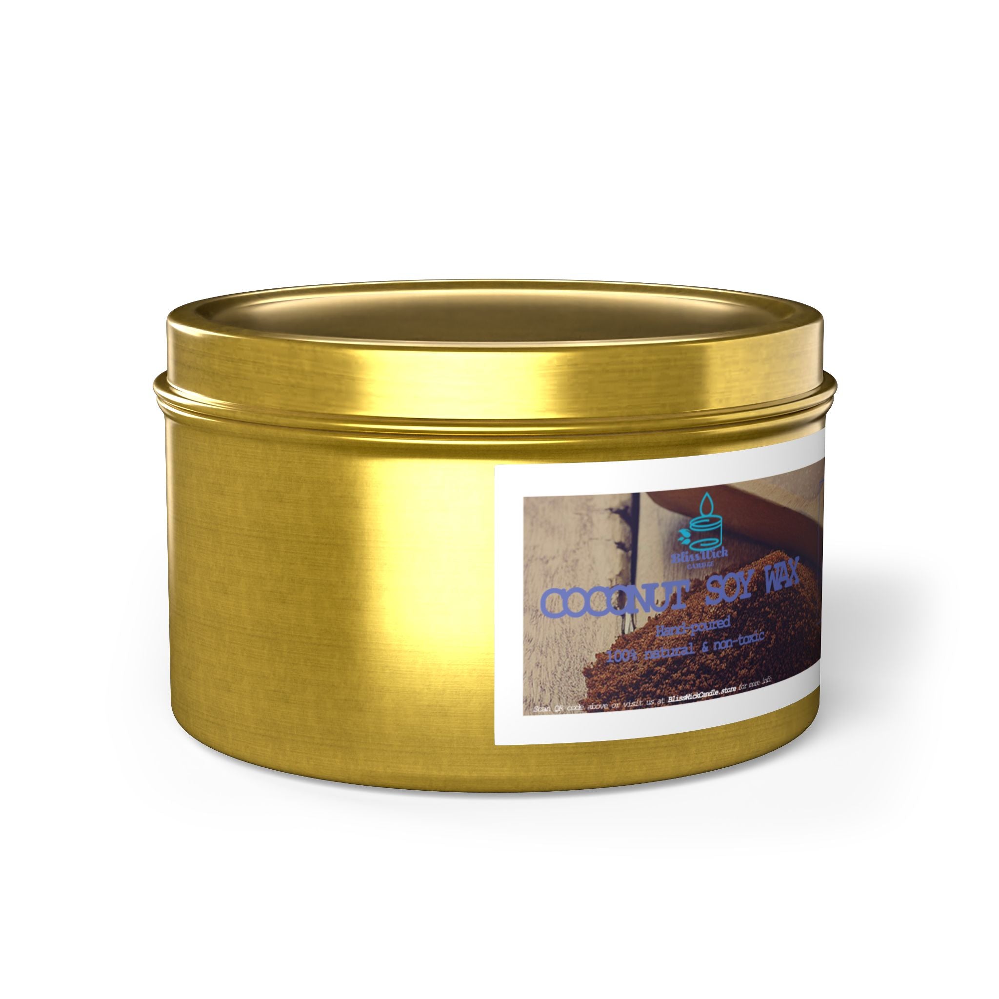 Fresh Coffee - Tin Candle - 8oz - 3 colors