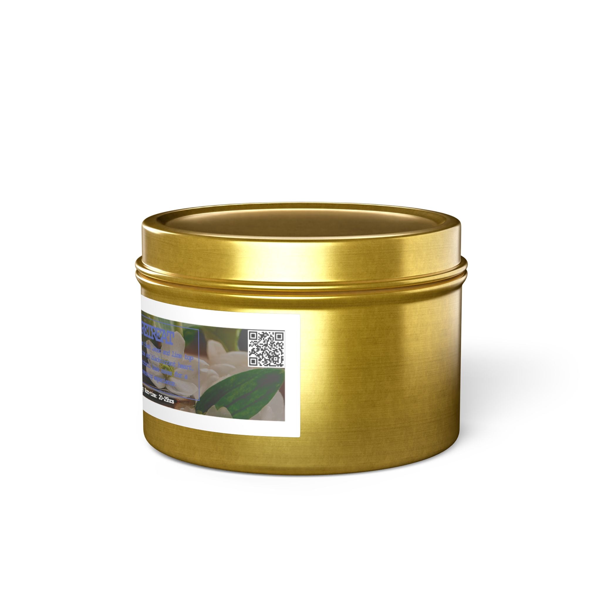 Spa Retreat - Tin Candle - 4oz - 3 colors