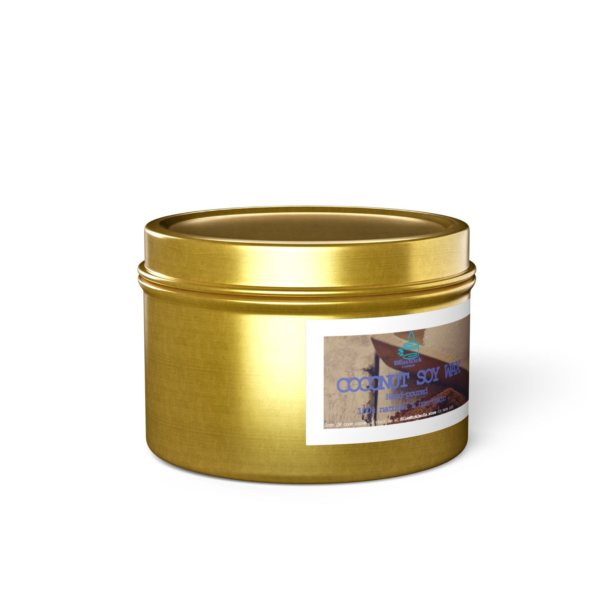 Fresh Coffee - Tin Candle - 4oz - 3 colors