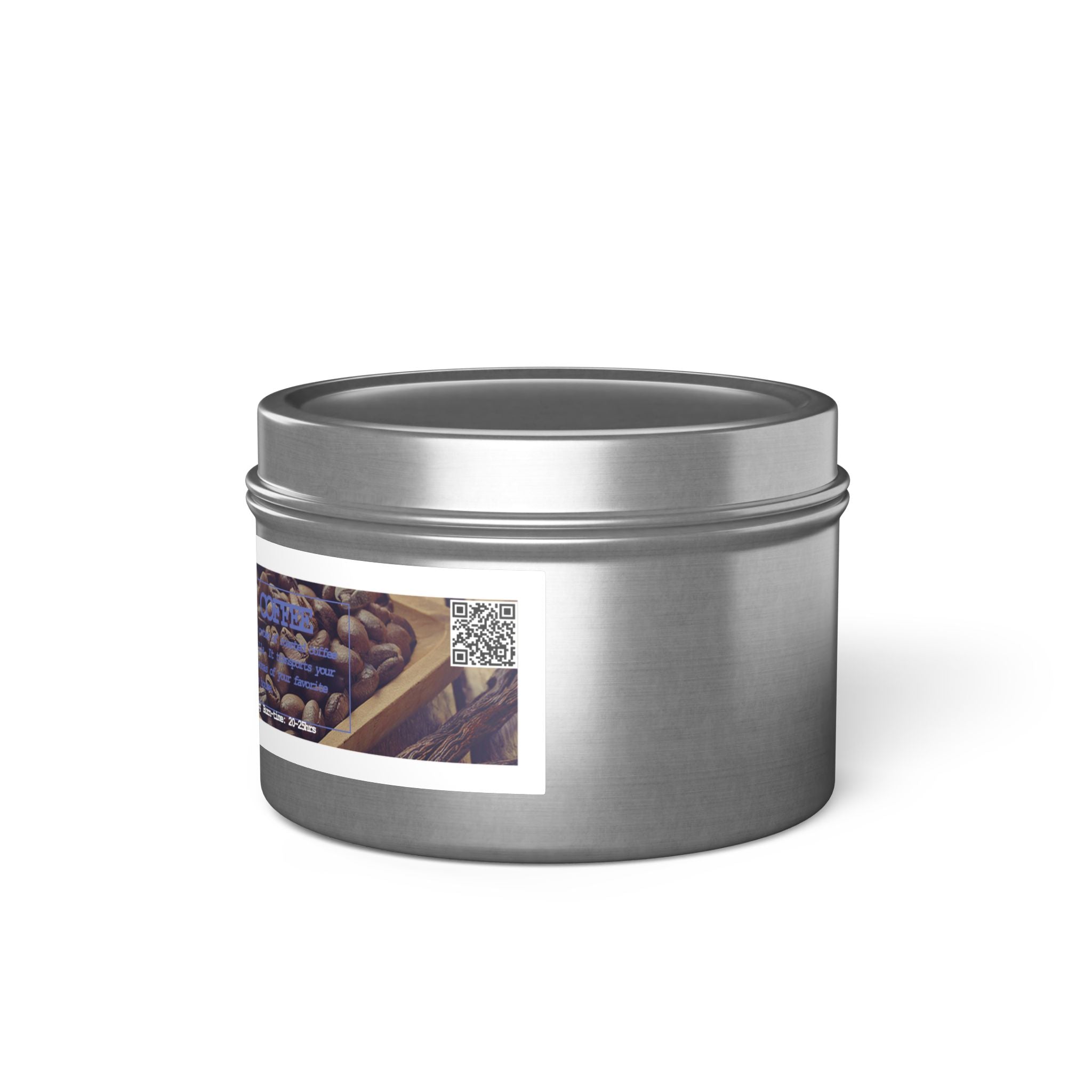 Fresh Coffee - Tin Candle - 4oz - 3 colors